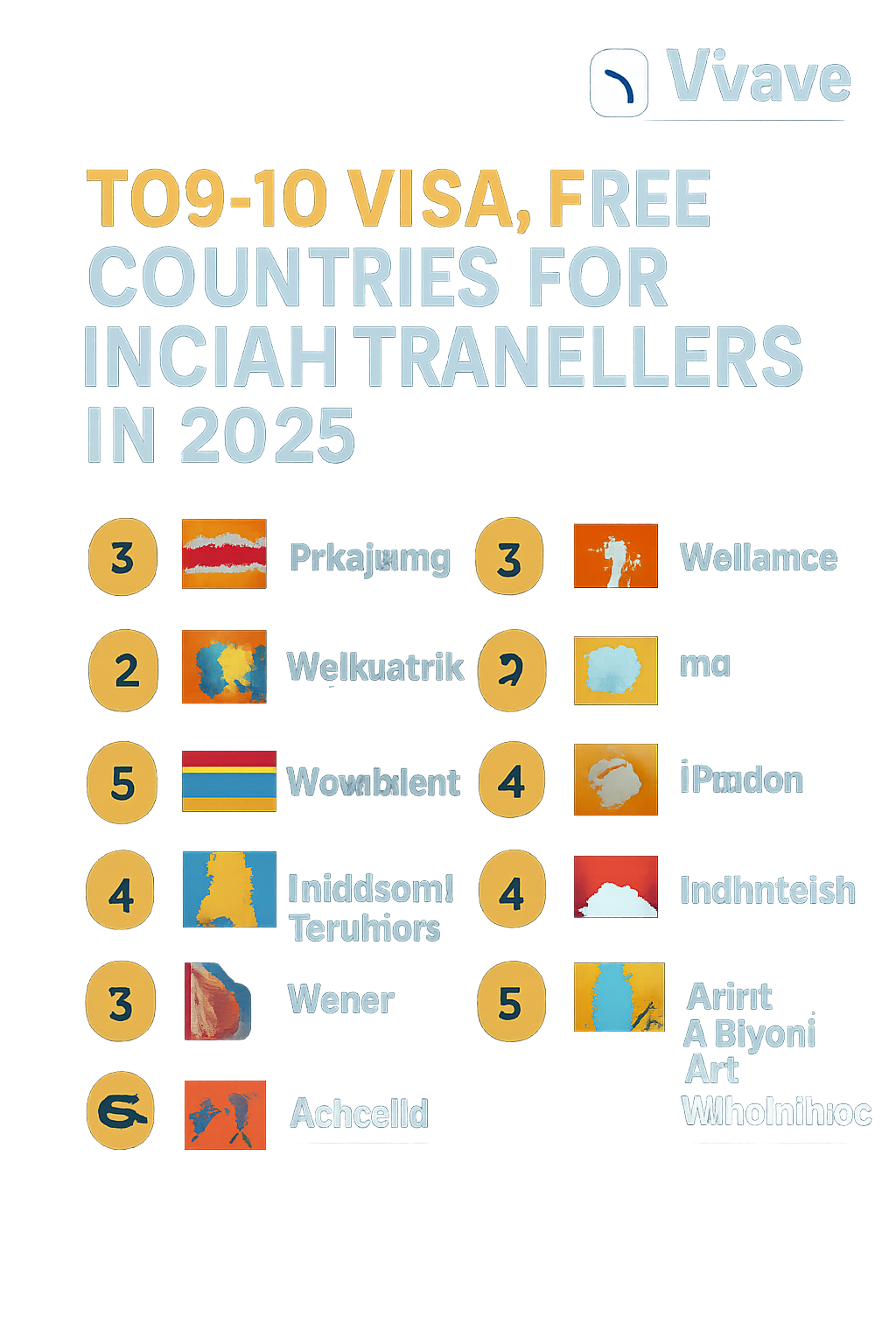 Top 10 Visa-Free Destinations for Indian Passport Holders in 2025